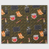 ラックスライフ美しいパターン ラッピングペーパー (フラット)