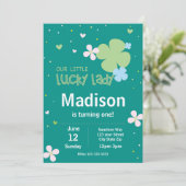 ラックスレディーセントパトリックの日誕生日招待状 招待状 (スタンド正面)