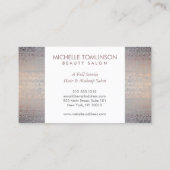 ラックス赤面紙吹雪レインパターングレー 名刺 (裏面)