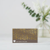 ラックス ゴールド スペック | エグゼクティブ シェフ 名刺 (スタンド正面)