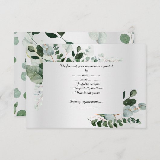 ラックス シルバー ボタニカル レスポンス カード (正面/裏面)