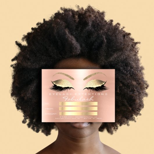 ラックス ラッシュ ピンク ローズ ゴールド メイクアップ 証明書 ギフト