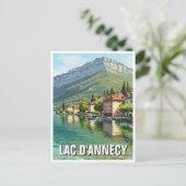 ラックダンネシーレイクアンネシーフランス ポストカード (スタンド正面)