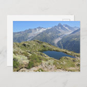 ラックデチェセイシャモニーフランスのアルプス ポストカード (正面/裏面)