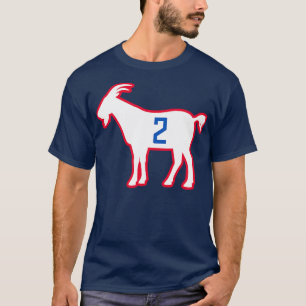 ラックヤギ2青 Tシャツ
