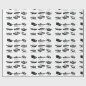 ラックラシックピング紙用の自動車イメージ ラッピングペーパー (フラット)