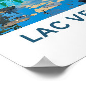 ラックヴァートパッシーフランストラベルプリント ポスター (角)