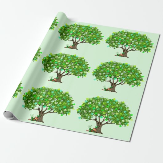 ラック・オブ・ジ・アイリッシュ包装紙 ラッピングペーパー (アンロールド)