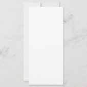 ラック・カード4インチx 9インチ重量(100 lb.)カードのストック (裏面)