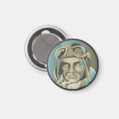 ラッグドエースパイロット磁石 マグネット (正面/裏面)