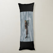 ラッコおよびベビー ボディピロー (裏面 (縦))