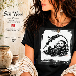 ラッコに癒されて • StillWood • ラッコ Tシャツ