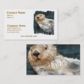 ラッコの名刺 名刺 (正面/裏面)