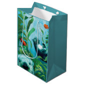 ラッコの庭媒体のギフトバッグ ミディアムペーパーバッグ (正面アングル)