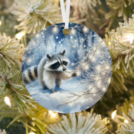 ラッコの魔法のクリスマス・フォレスト メタルオーナメント
