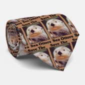 ラッコを救って下さい ネクタイ (ロール)