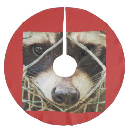 ラッコンツリースカート、ブラシ付きポリエステル ブラッシュドポリエステルツリースカート