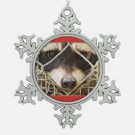 ラッコンペウタースノーフレークオーナメント スノーフレークピューターオーナメント