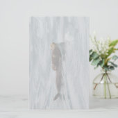 ラッコ及び子犬 便箋 (スタンド正面)