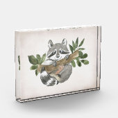 ラッコ好きのためのラッコの赤ちゃんのぬいぐるみアート フォトブロック (左)