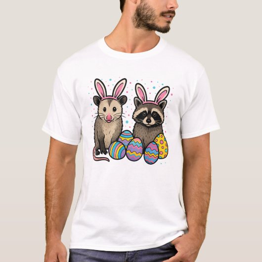 ラッコ ミイラ イースター Tシャツ_1 Tシャツ (正面)