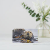 ラッコ 名刺 (スタンド正面)