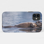 ラッコ, Enhydra lutris lutris Case-Mate iPhoneケース (裏面(横))