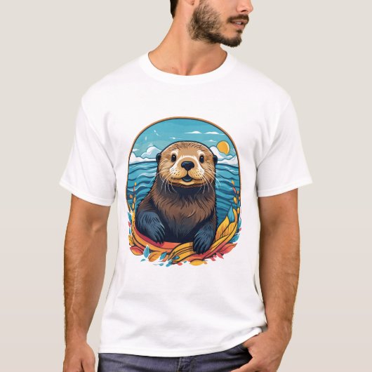ラッコ Tシャツ (正面)