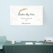 ラッシュに名前連絡先情報を追加ソーシャルメディアウェブサイト 横断幕 (トレードショー)