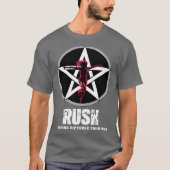 ラッシュのロック 1981 ツアー Tシャツ (正面)