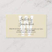 ラッシュアフターモダンケアのヒントと手順 名刺 (正面)