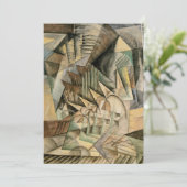 ラッシュアワー、ニューヨークbyマックス・ウェーバー、ヴィンテージ・キュービズム (スタンド正面)