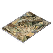 ラッシュアワー、ニューヨークbyマックス・ウェーバー、ヴィンテージ・キュービズム ノートブック (左側)