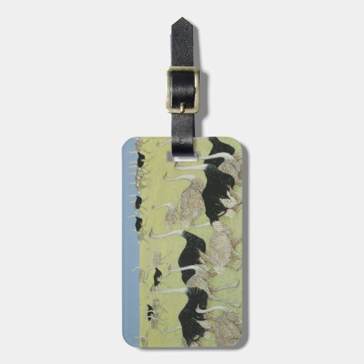 ラッシュアワー ラゲッジタグ (正面縦)