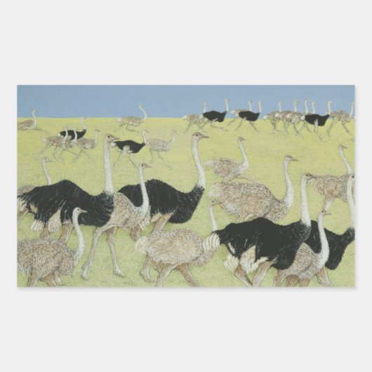 ラッシュアワー 長方形シール (正面)