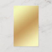 ラッシュアンドブロウアーティストqrコード黄金の滴 名刺 (裏面)