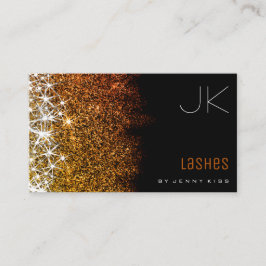 ラッシュアーティストルミナンスゴールデングリッタースターズトレンディー 名刺