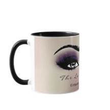 ラッシュエクステンションアイメイクアップスタジオネイビープラムピンク