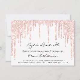 ラッシュエクステンションアフターケア命令スパークグリッター 招待状