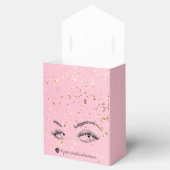 ラッシュエクステンションラッシュ金ゴールドグリッターアフターケアキット フェイバーボックス (オープン)