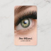 ラッシュエクステンション 名刺 (正面)