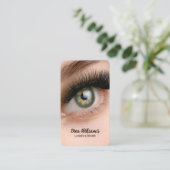 ラッシュエクステンション 名刺 (スタンド正面)