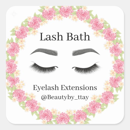 ラッシュクリーナー スクエアシール (正面)