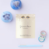 ラッシュグラムシャンパンドリッピンググリッター価格表 チラシ (シングル)