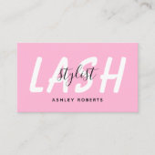 ラッシュスモダンタイリスト 名刺 (正面)