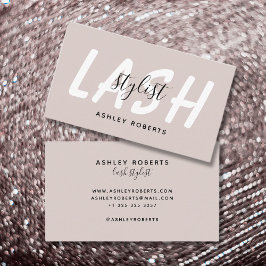 ラッシュスモダンタイリスト 名刺