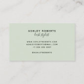 ラッシュスモダンタイリスト 名刺 (裏面)