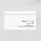 ラッシュズ&ブローズサロン 名刺 (裏面)