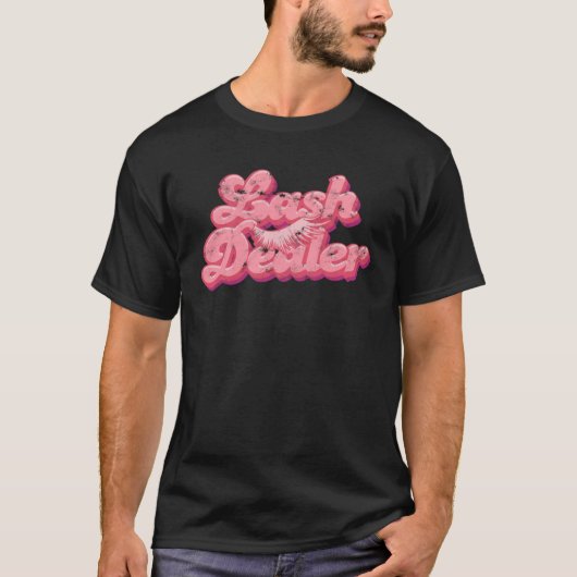 ラッシュディーラーまつげ Tシャツ (正面)