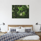 ラッシュネスのキャノピー@ Madeira Portugal 包まれた Canv キャンバスプリント (インサイチュ (寝室))